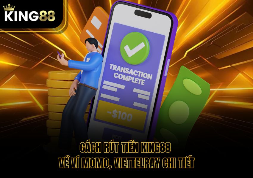 Cách Rút Tiền King88 Về Ví Momo, Viettelpay Chi Tiết