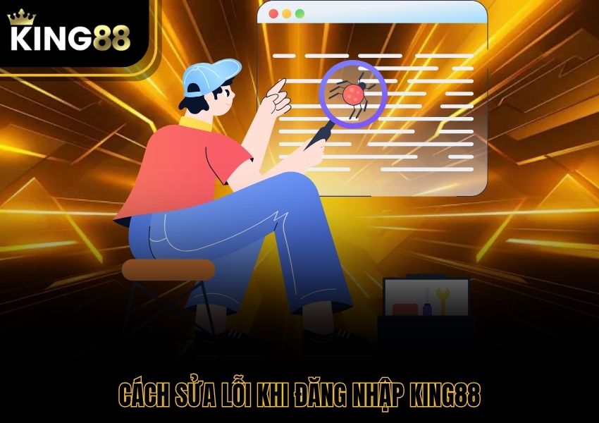 Cách sửa lỗi khi đăng nhập King88