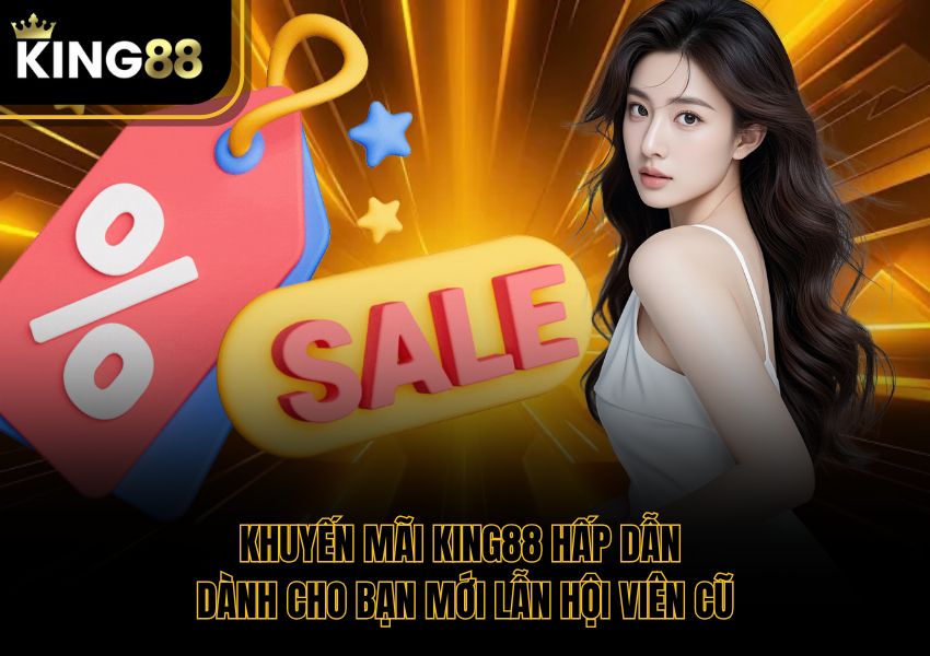 Khuyến Mãi King88 Hấp Dẫn Dành Cho Bạn Mới Lẫn Hội Viên Cũ